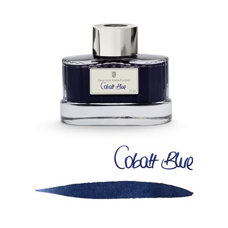 Graf von Faber-Castell 75ml Bottle Ink - Cobalt Blue